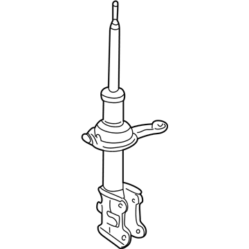 Honda 51606-S3Y-J03 Shock Absorber Unit, Left Front