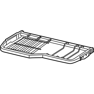 Mopar 68272031AB Frame-Rear Seat Cushion