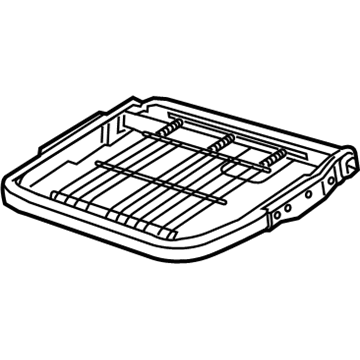 Mopar 68272032AB Frame-Rear Seat Cushion