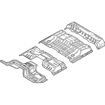 Ford AC3Z-26111A15-C Floor Pan