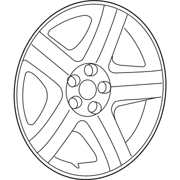 Mopar ZY74ZDJAC Wheel Cover