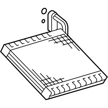 Toyota 88501-72020 Evaporator Core