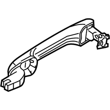 Honda 72181-TR0-A11YC Handle Complete (White Diamond Pearl)