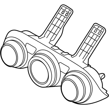 Hyundai 97250-K2390-UFX Heater Control Assembly