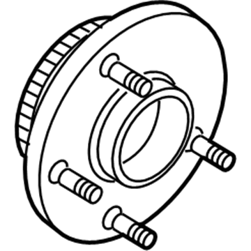 Mopar 68088025AA Hub&Bearing-Brake