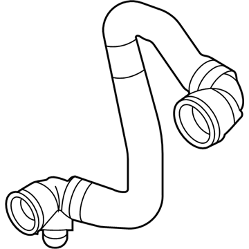 BMW 17-12-8-654-821 HOSE, REMOTE, COOLANT RADIAT