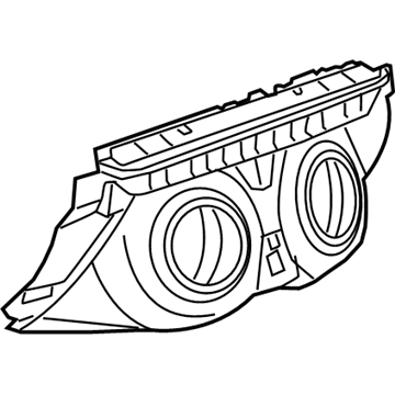 GM 84769063 Dash Control Unit