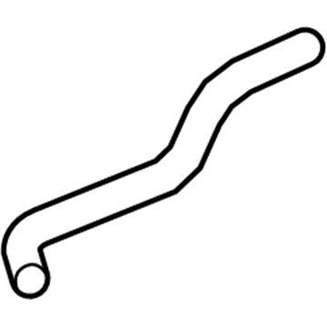 Honda 19501-REZ-A01 Hose, Water (Upper)
