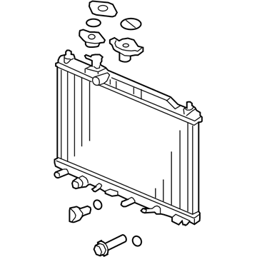 Honda 19010-RZA-A51 Radiator