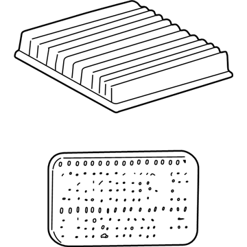 Toyota 88880-20090 Filter & Accessory A