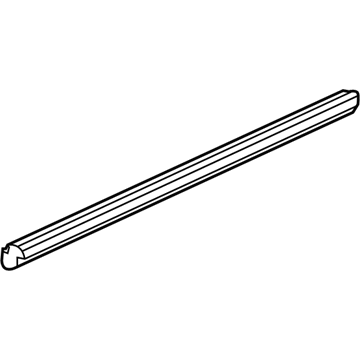 Acura 72335-SEA-013 Weatherstrip, Right Front Door (Inner)