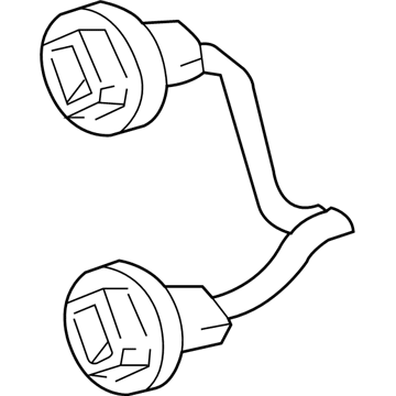 GM 12083006 Socket Asm-Tail Lamp, T/S & Stop Lamp(W/Cable)