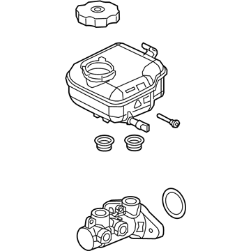 GM 92421250 Master Cylinder