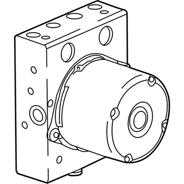 GM 84452781 Electronic Traction Control Brake Pressure Modulator Valve Kit