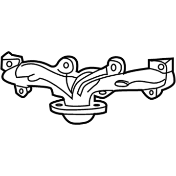 Mopar 68045437AB Exhaust Manifold