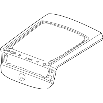 Honda 68100-SZT-A90ZZ Tailgate (DOT)