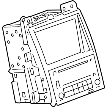 GM 25787813 Radio
