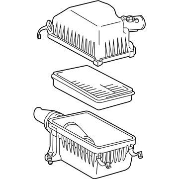 Toyota 17700-07080 Air Cleaner Assembly