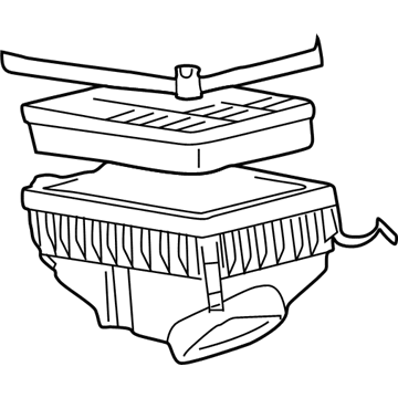 Lexus 17700-20051 Cleaner Assy, Air W/Element