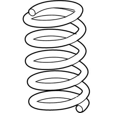Acura 52441-STX-A13 Spring, Rear