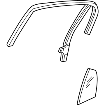 Ford 4W1Z-5425767-AA Fixed Glass