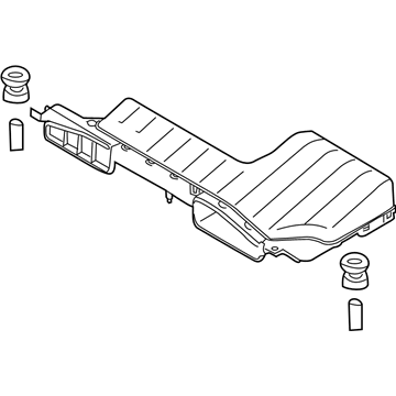 Nissan 16554-5AA1A Air Duct