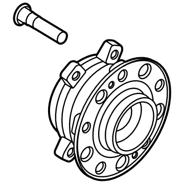 Kia 51730L1000 Front Wheel Hub Assembly