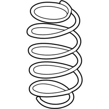 Honda 52441-TPG-A51 Spring, Rear