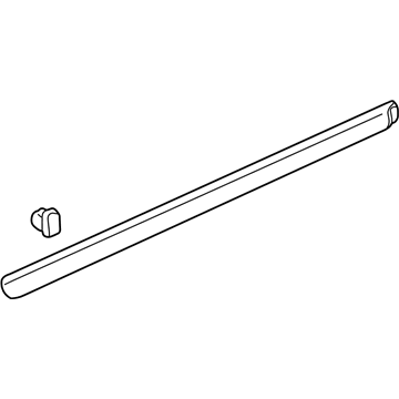 Acura 75322-ST8-A11ZC Protector, Left Front Door (Frost White)
