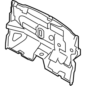 Nissan 67900-ZR80A Insulator-Dash Lower