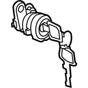 GM 19316502 Lock Cylinder