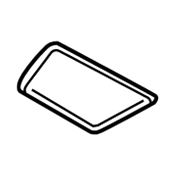 BMW 51-16-3-403-534 Rubber Insert, Center Armrest Tray