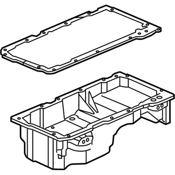 GM 12581209 Oil Pan