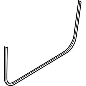 Kia 821201M200 WEATHERSTRIP-Front Door Body Side