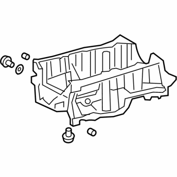 Toyota 11420-F2010 Upper Oil Pan