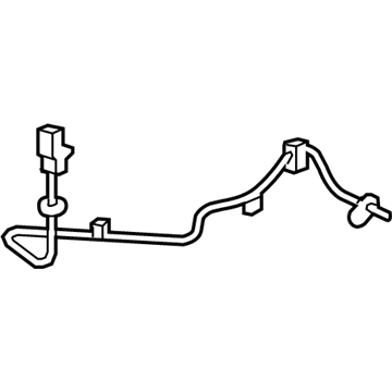 Honda 57470-SLN-A01 Sensor Assembly, Right Rear