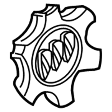 GM 9597954 Hub Wheel Cap