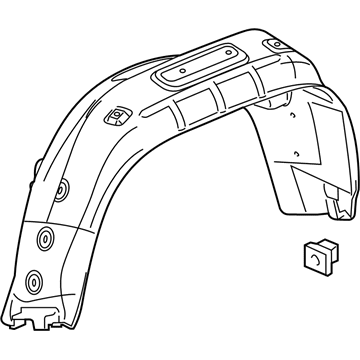 GM 22893879 Wheelhouse Liner