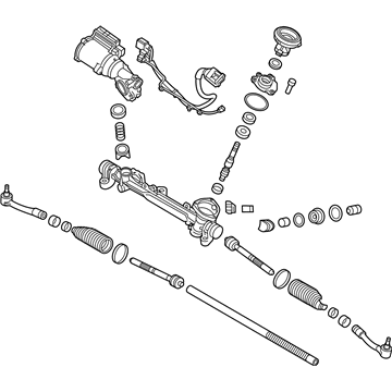 Kia 57700C5001 Gear & Linkage Assembly