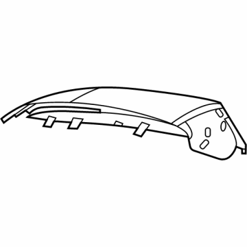 Hyundai 87626-CW000 SCALP-O/S RR VIEW MIRROR, RH