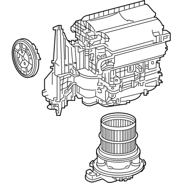 Toyota 87130-42470 Case Assembly