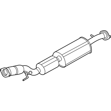 Nissan 200A0-6LB2A Tube-Exhaust, Front W/Catalyst Converter