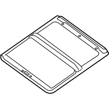 Nissan 91250-ET010 Shade Assy-Sunroof