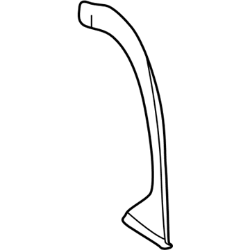 Hyundai 81730-26000-TI Trim Assembly-Tail Gate Frame Side