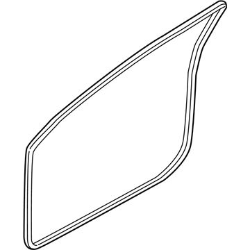 Hyundai 82120-3X200 Weatherstrip-Front Door Body Side RH