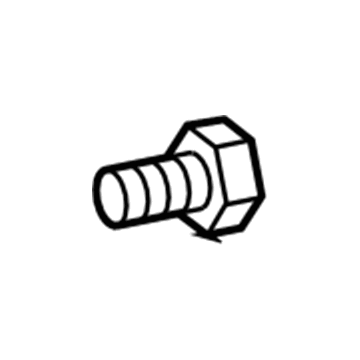 Mopar 6102047AA Screw-HEXAGON FLANGE Head