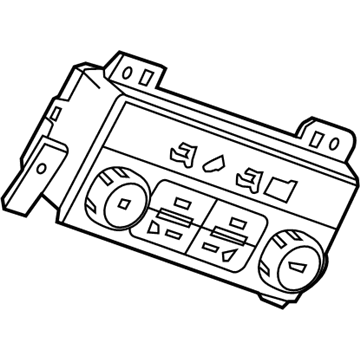 GM 23467327 Heater & AC Control