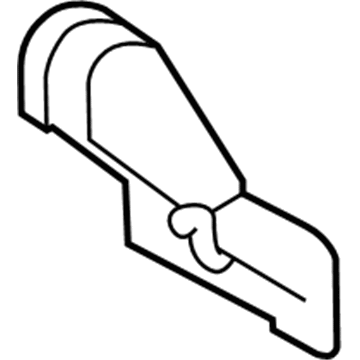 Kia 97282D5000 Duct-Shower, RH