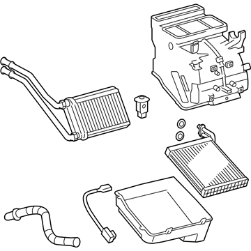 Toyota 87050-52280 Evaporator Assembly