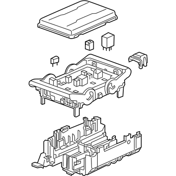 GM 84443538 Fuse & Relay Box